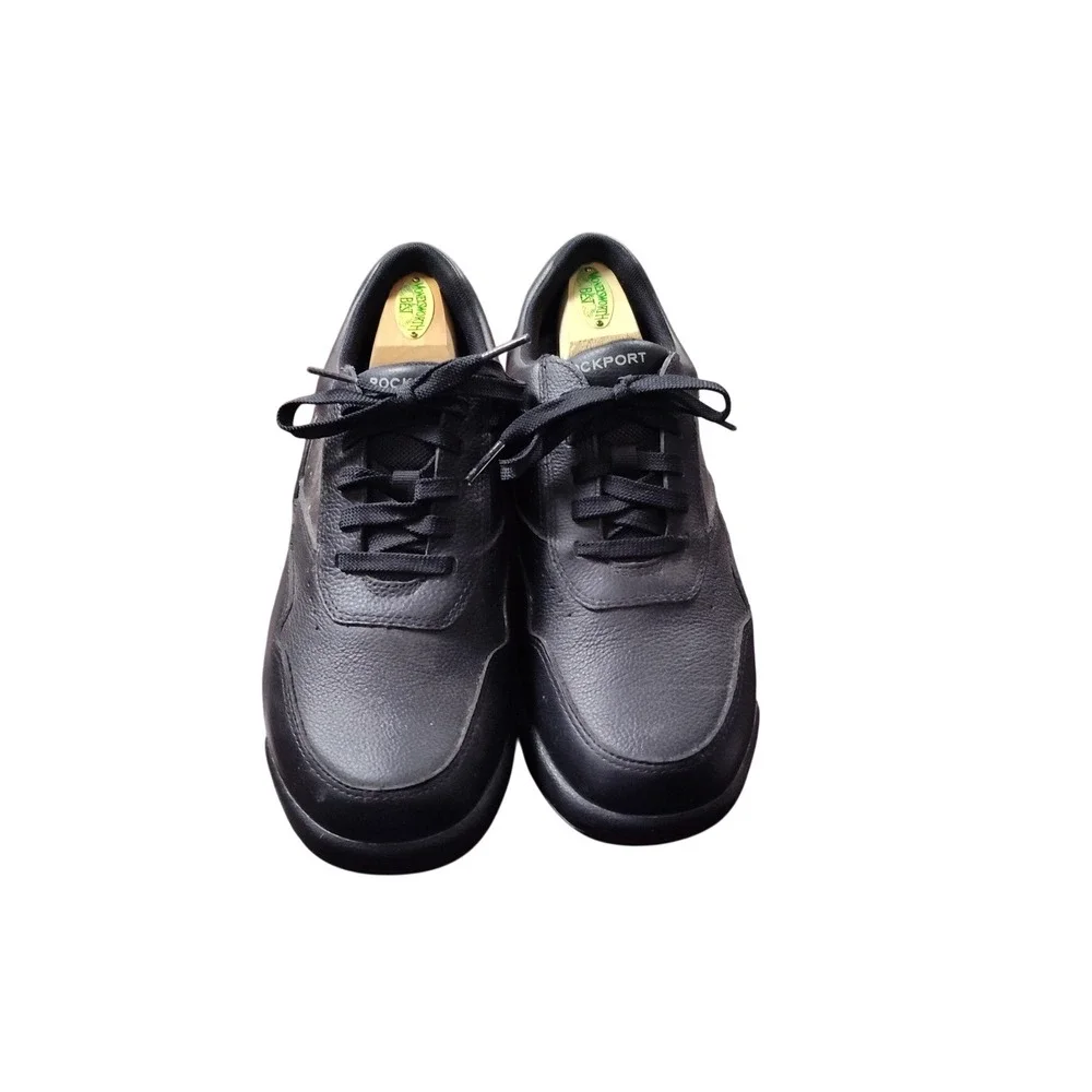 Rockport ProWalker Classic Walking Shoes Mens 8.5 W Black Leather New No Box